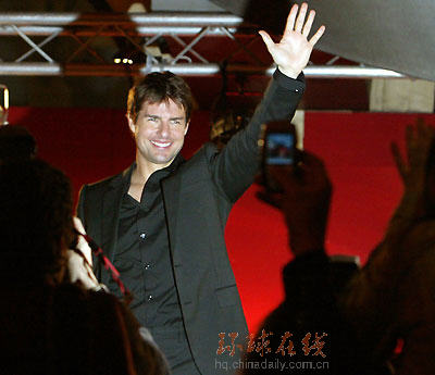 克魯斯《碟3》首映新任務是換尿布