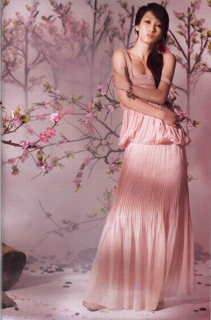 秦海璐沖破底線演繹透視裝(圖)