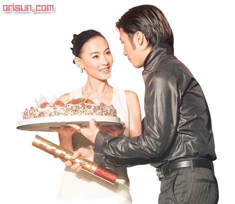 謝霆鋒否認與張柏芝復合 怕麻煩拒賀王菲(圖)