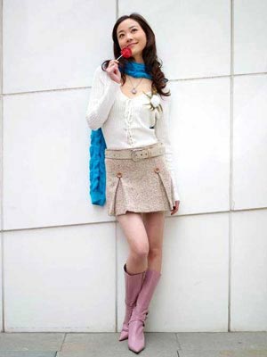 可愛清純玉女韓雪