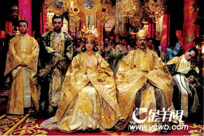 《黃金甲》大場面率先曝光(圖)