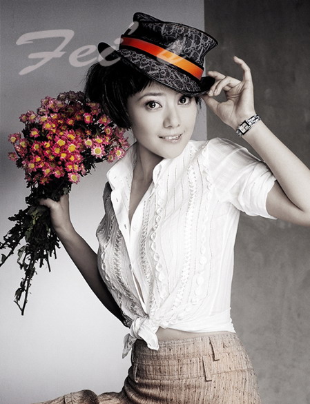 高圓圓芭比風格性感誘惑(圖)