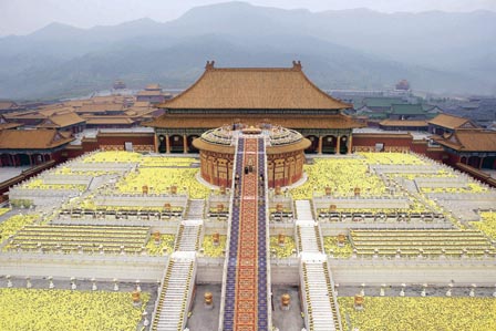 <黃金甲>3.6億打造大唐盛況(圖)