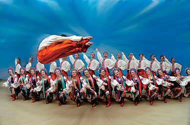 烏克蘭歌舞獻演大劇院(圖)