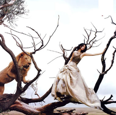 張曼玉寫真演繹森林女王