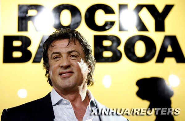 西爾維斯特-史泰龍主演 《洛基6》好萊塢首映