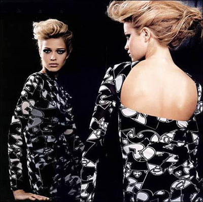 頂級名模寫意時尚大片