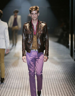 狂野性感Gucci春夏男裝秀