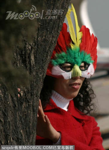 北京：另類“頭飾”扮靚傳統(tǒng)廟會