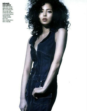 樸詩妍代言Levi's牛仔褲