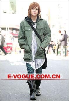 三月東京潮男流行裝扮直擊