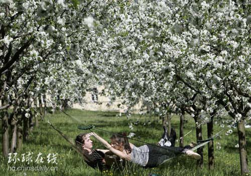 早春布拉格的午后時光