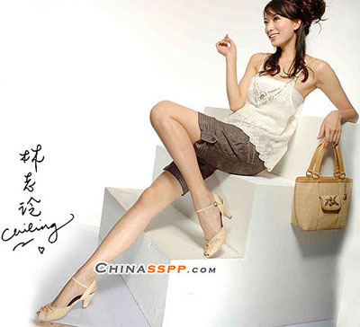 林志玲演繹07春夏時尚女鞋