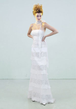 輕靈飄逸Fiò couture婚紗