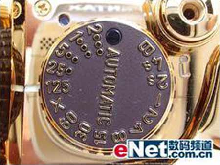 奢侈的黃金相機