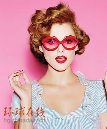 凱麗?拉塞爾《Interview》雜志寫真