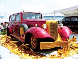 溥儀專用老爺車（圖）