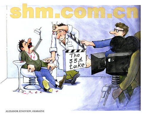 拔牙的重復鏡頭