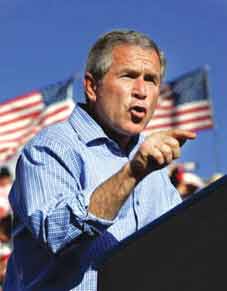 美媒體稱小布什酗酒致第一家庭婚姻破裂