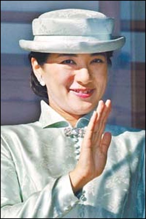 日皇太子妃疑因前男友慘死伊拉克患抑郁癥