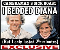 英攝影師稱與黛妃有短暫戀情(圖)