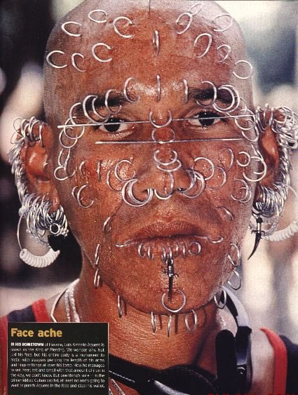 愛美男人的裝飾