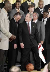 布什出糗圖片集錦