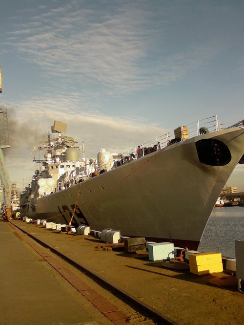 我海軍現代級139艦完成測試回國