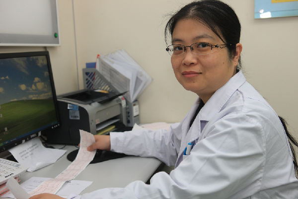 馬剡芳 懷感恩之心工作