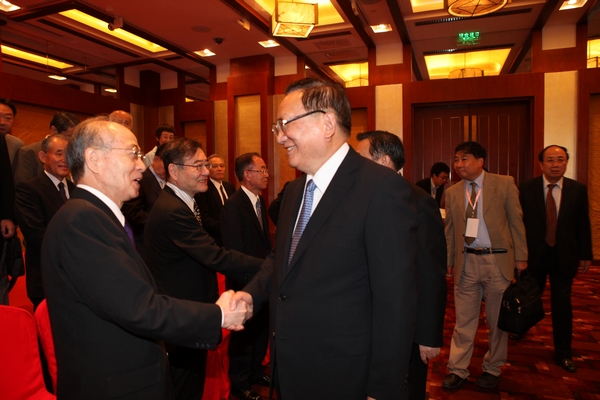 前國務委員唐家璇會見日方嘉賓