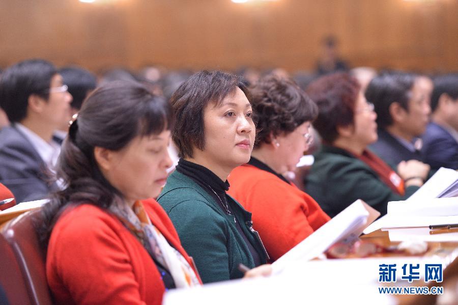 全國政協(xié)十二屆一次會議舉行第三次全體會議