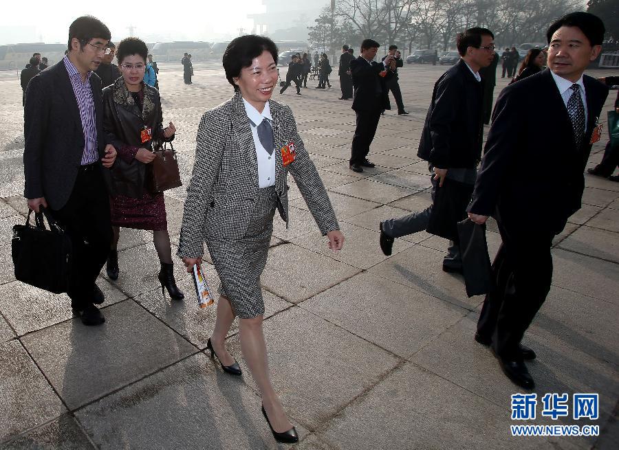 全國政協十二屆一次會議舉行第三次全體會議