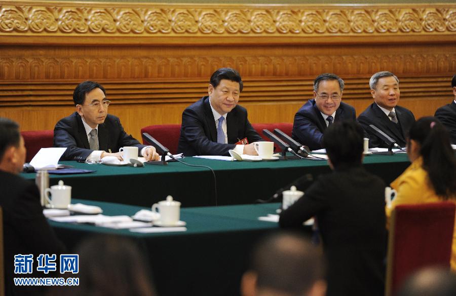 習近平參加廣東代表團審議