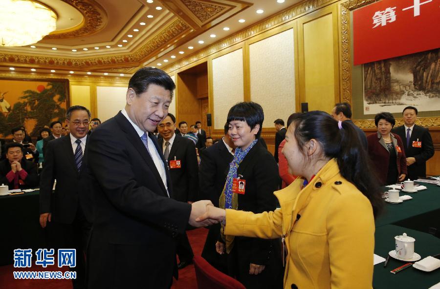 習近平參加廣東代表團審議