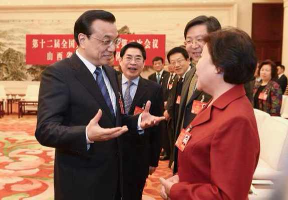 李克強現場吟誦晉祠對聯:讓人民共享改革成果