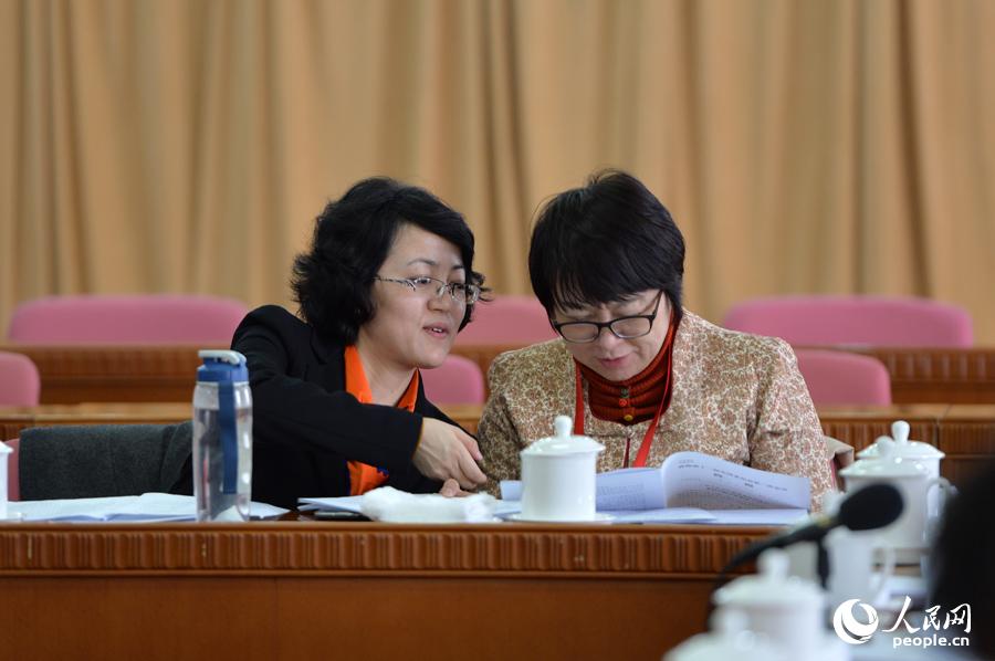 鏡頭中的兩會：兩會上的“半邊天”風采