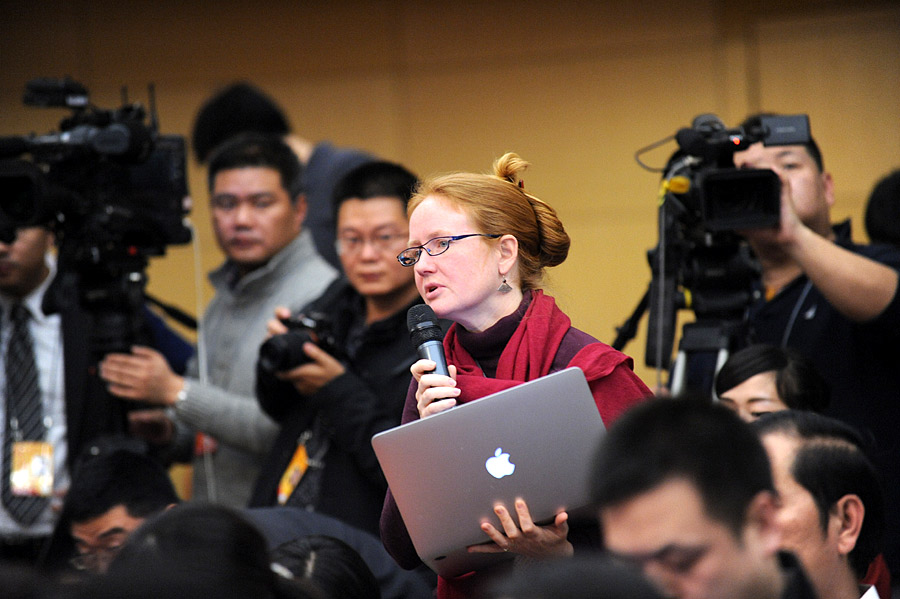 金融時(shí)報(bào)記者提問