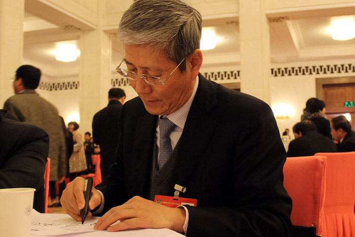 政協委員為馬航失聯乘客留言祈福