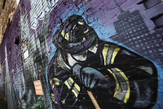 組圖：9·11十周年紀念壁畫