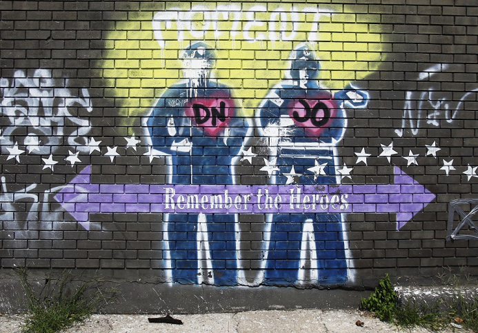 組圖：9·11十周年紀念壁畫