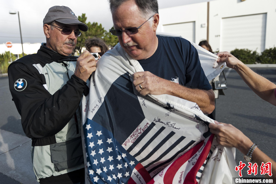 摩托車隊(duì)穿越美國大陸 紀(jì)念9·11十周年