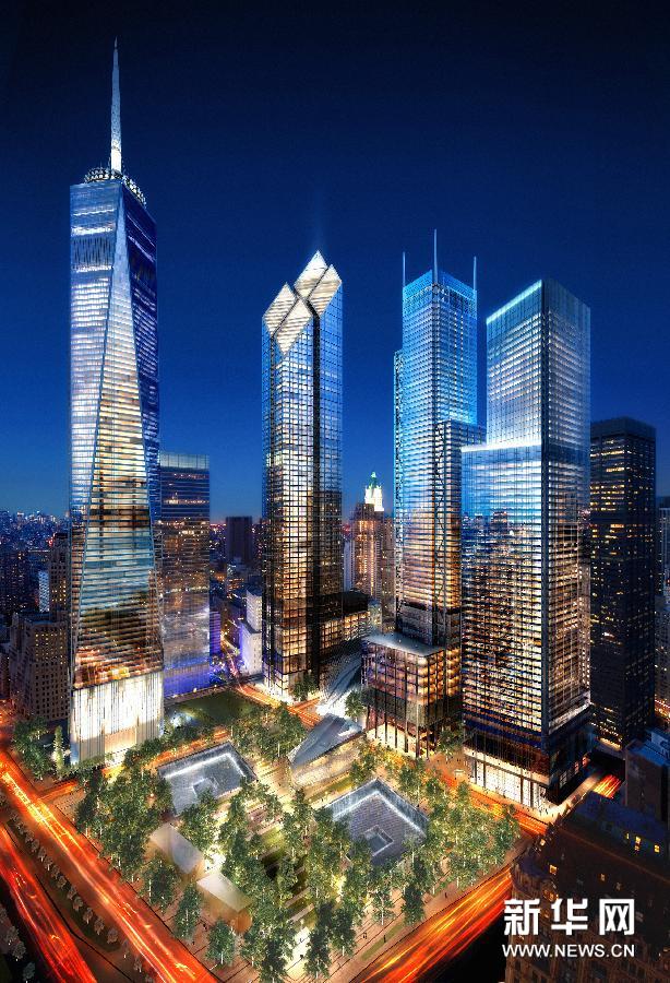 【圖】紐約世貿中心重建效果圖發布