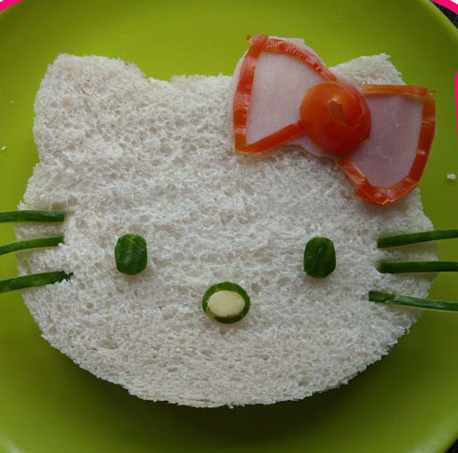 如何做飯孩子才愛吃？英一父親創(chuàng)異型三明治成名人