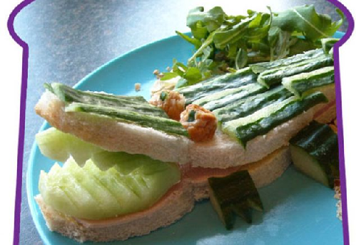 如何做飯孩子才愛吃？英一父親創異型三明治成名人