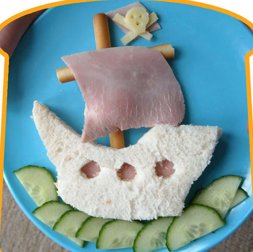 如何做飯孩子才愛吃？英一父親創異型三明治成名人