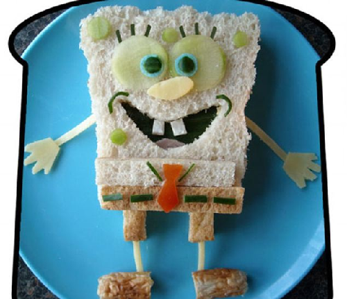 如何做飯孩子才愛吃？英一父親創異型三明治成名人