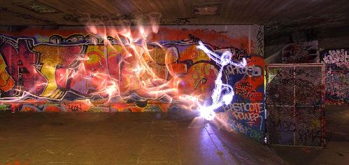 英攝影師用光線作畫 虛幻縹緲如夢境