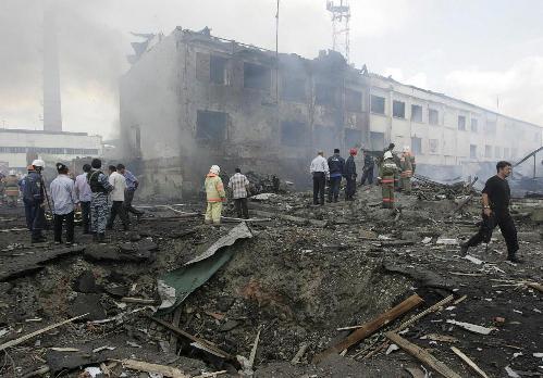 俄印古什警察局發生自殺式爆炸襲擊 20人死118人傷