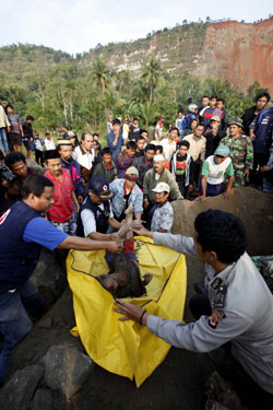 印尼強(qiáng)震死者人數(shù)上升至57人 2萬(wàn)多幢建筑受損