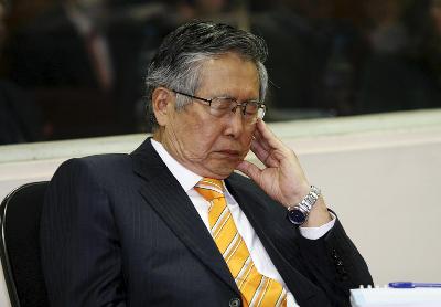 秘魯前總統(tǒng)藤森出庭受審 出神意料從速認罪